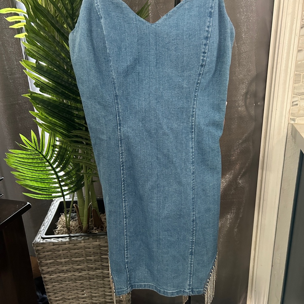Blue Denim Dress